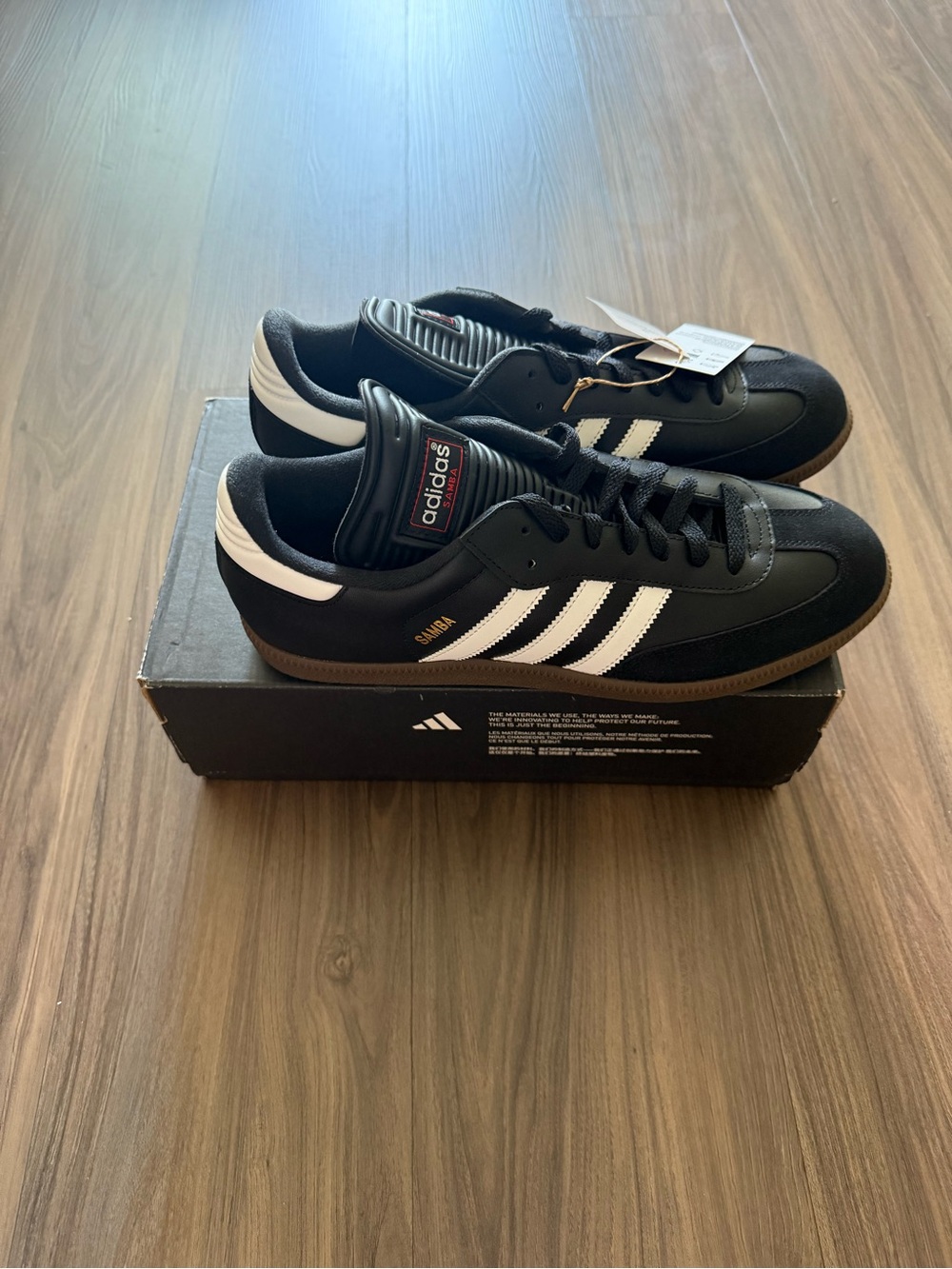 Adidas Samba Classic OG Black Gum - Size 10.5